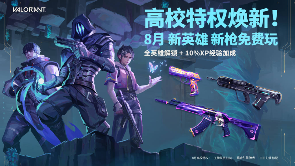 8月特权体验皮肤更新公告