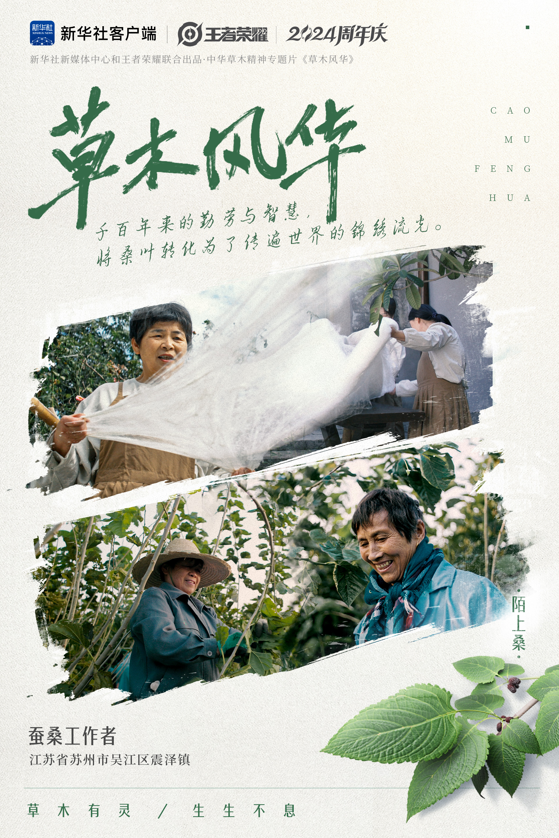中华草木精神专题片《草木风华》即将温暖上线