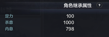 体服速报丨时光话本能力点数简析