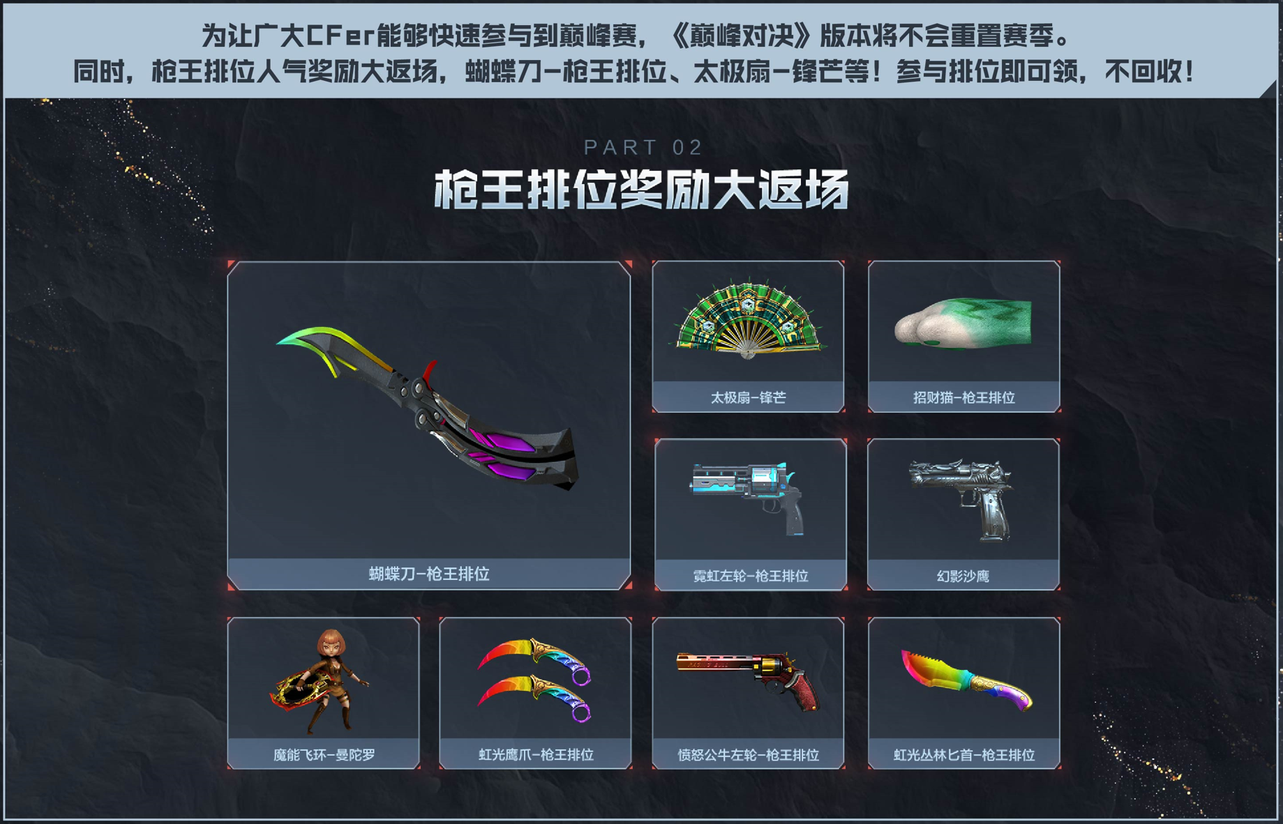 穿越火线11月8日直播前瞻回顾