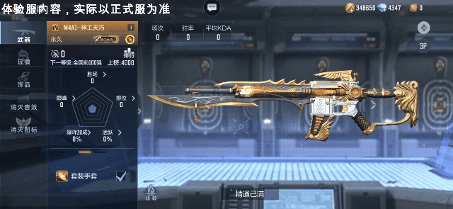 体验服快车：神工天巧套装至尊降临，武器详解抢先看！