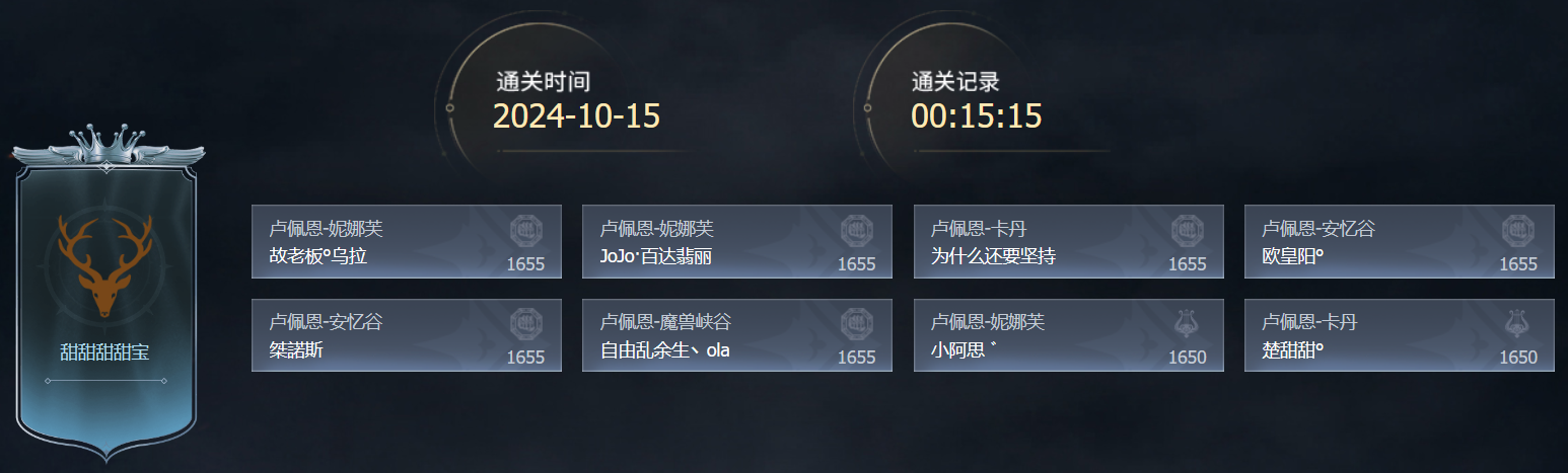 灾祸竞速挑战终期战报，方舟名人堂开启！