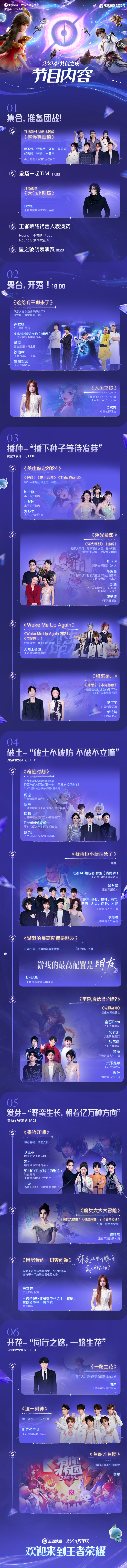 王者荣耀共创之夜节目单重磅揭晓！