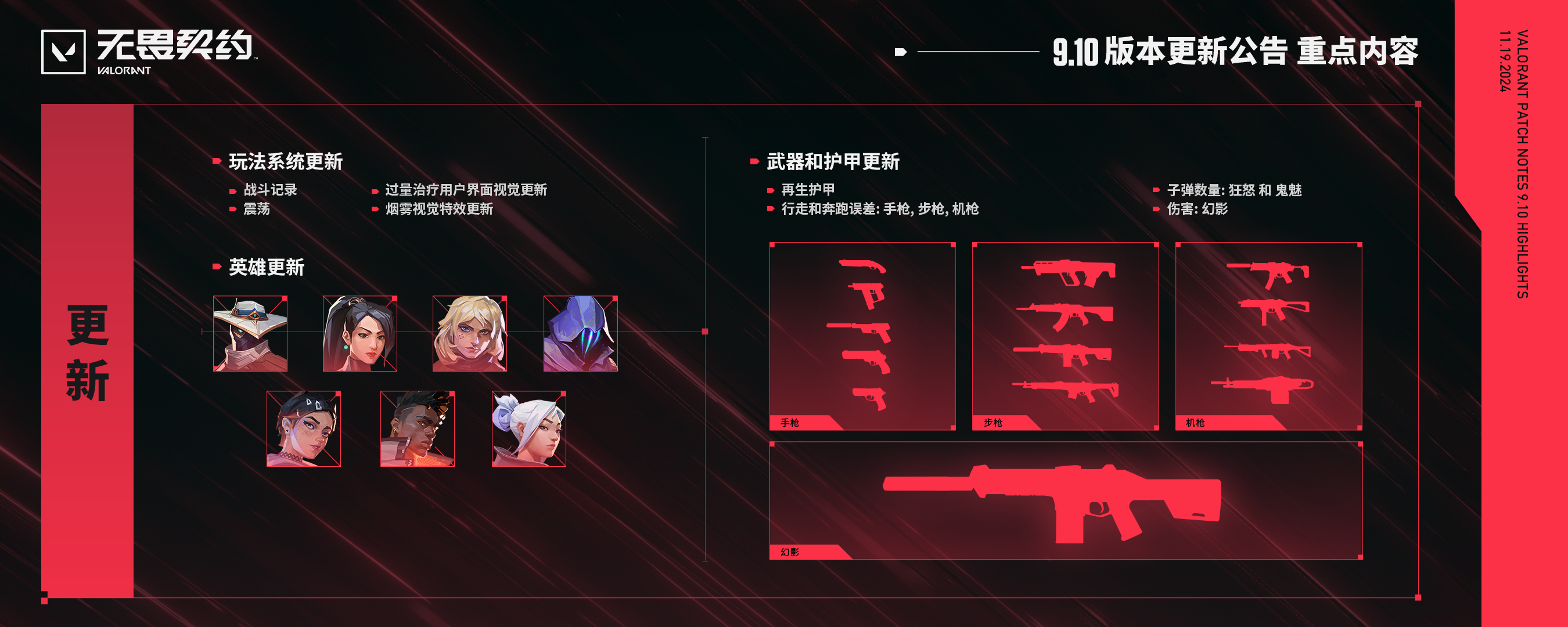 《无畏契约》11月21日停机更新公告